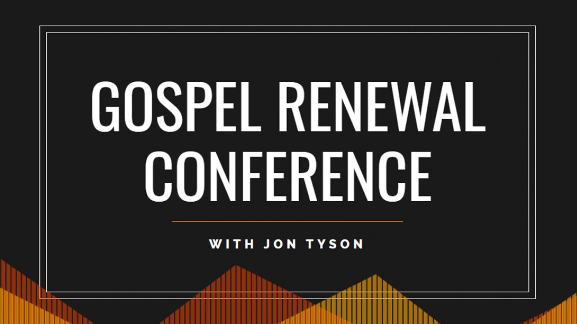 Gospel Renewal Conference