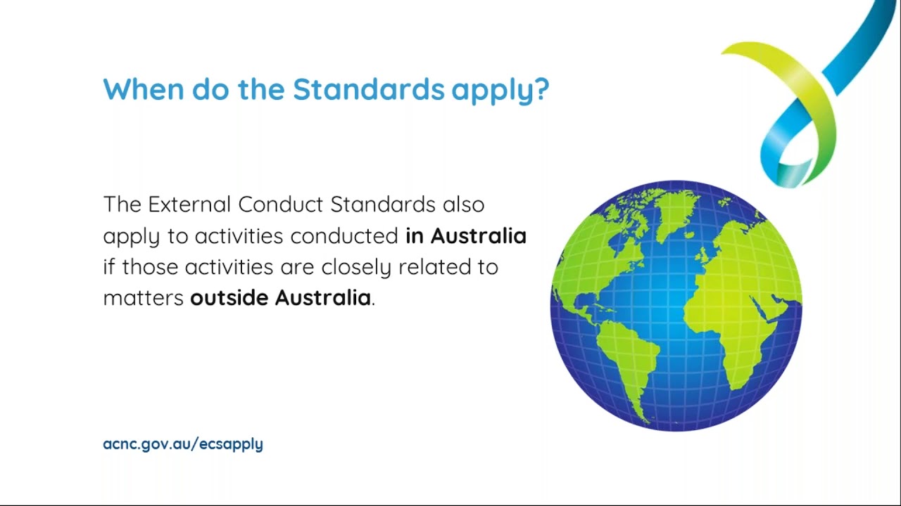 ACNC External Conduct Standards